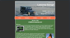 Desktop Screenshot of lamornagarage.com